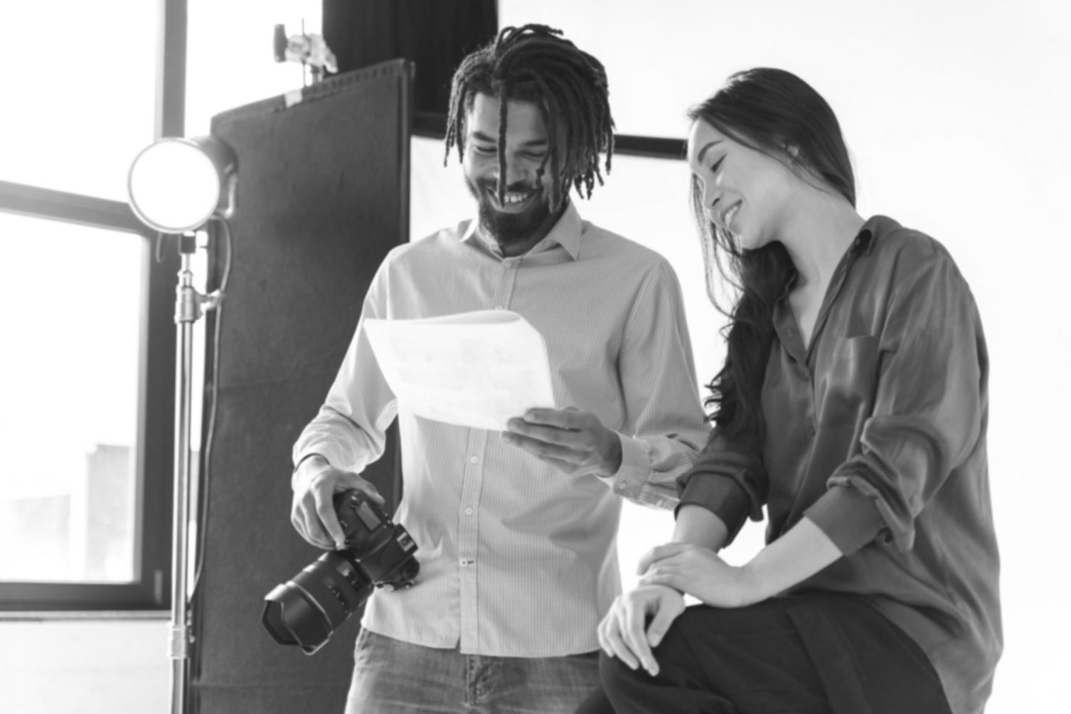 Financial analysis workspace showing charts and data models